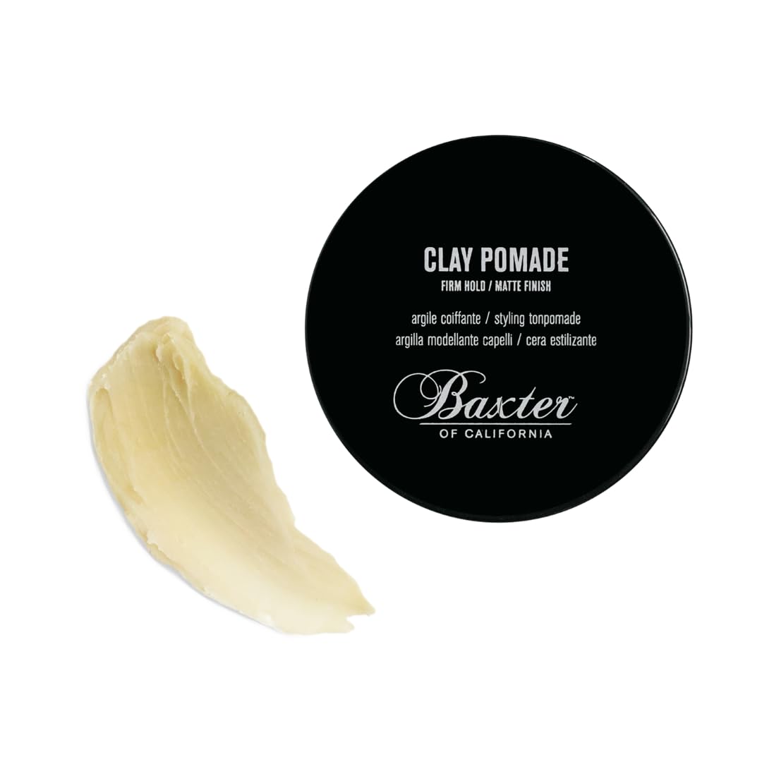 Buy now Baxter of California Clay Pomade Firm Hold / Matte Finish Hair Pomade for Men and Women, Perfect for Texturizing Straight or Wavy Hair - 2 Ounces at indiglob india