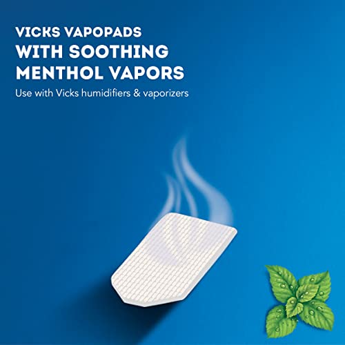 Buy now Vicks VapoPadsâ€“ Soothing Menthol Vapor Pads for Vicks Humidifiers, Vaporizers, Waterless Vaporizers, and Plug-Ins, VSP-19, 6 Count (Pack of 1) at indiglob india