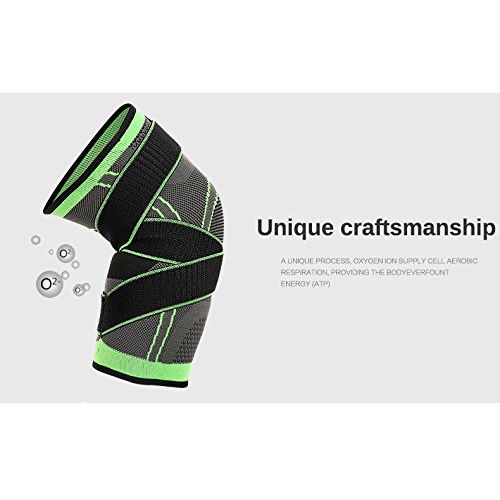 Buy now Knee Sleeve, Knee Pads Compression Fit Support -for Joint Pain and Arthritis Relief, Improved Circulation Compression - Wear Anywhere - Single (XXL) at indiglob india