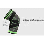 Buy now Knee Sleeve, Knee Pads Compression Fit Support -for Joint Pain and Arthritis Relief, Improved Circulation Compression - Wear Anywhere - Single (XXL) at indiglob india