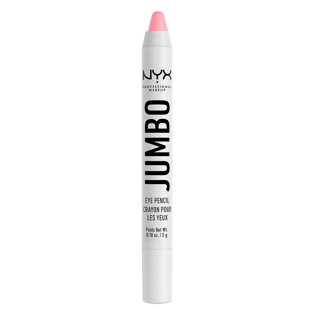 Buy now NYX PROFESSIONAL MAKEUP Jumbo Eye Pencil, Blendable Eyeshadow Stick & Eyeliner Pencil - Cottage Cheese (Silver) at indiglob india