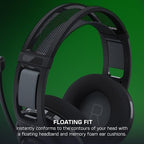 Buy now Turtle Beach Atlas 200 Wired Gaming Headset Officially Licensed for PlayStation, PS5, PS4-50mm Nanoclear Drivers, Flip-to-Mute Mic, Memory Foam Cushions, Floating Headband - Black at indiglob india