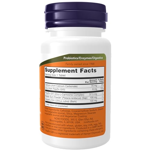 Buy now NOW Foods Supplements Ulcetrolâ„¢, Digestive Health*, With PepZin GIÂ® & Mastic Gum, Supports Gastric Health*, 60 Tablets at indiglob india