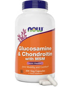 Buy now Now Glucosamine & Chondroitin with MSM, 300 Capsules at indiglob india