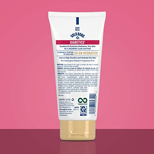 Buy now Gold Bond Diabetic Body Lotion, Dry Skin Relief with Vitamin E & Aloe to Soothe & Moisturize Flaky, Rough Skin, 4.5 oz at indiglob india