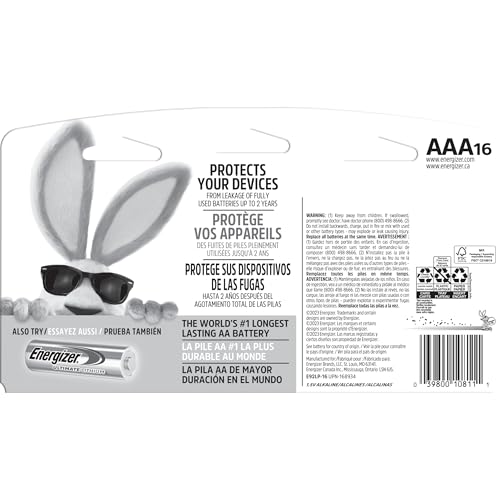 Buy now Energizer AAA Batteries, Max Triple A Alkaline, 16 Count at indiglob india