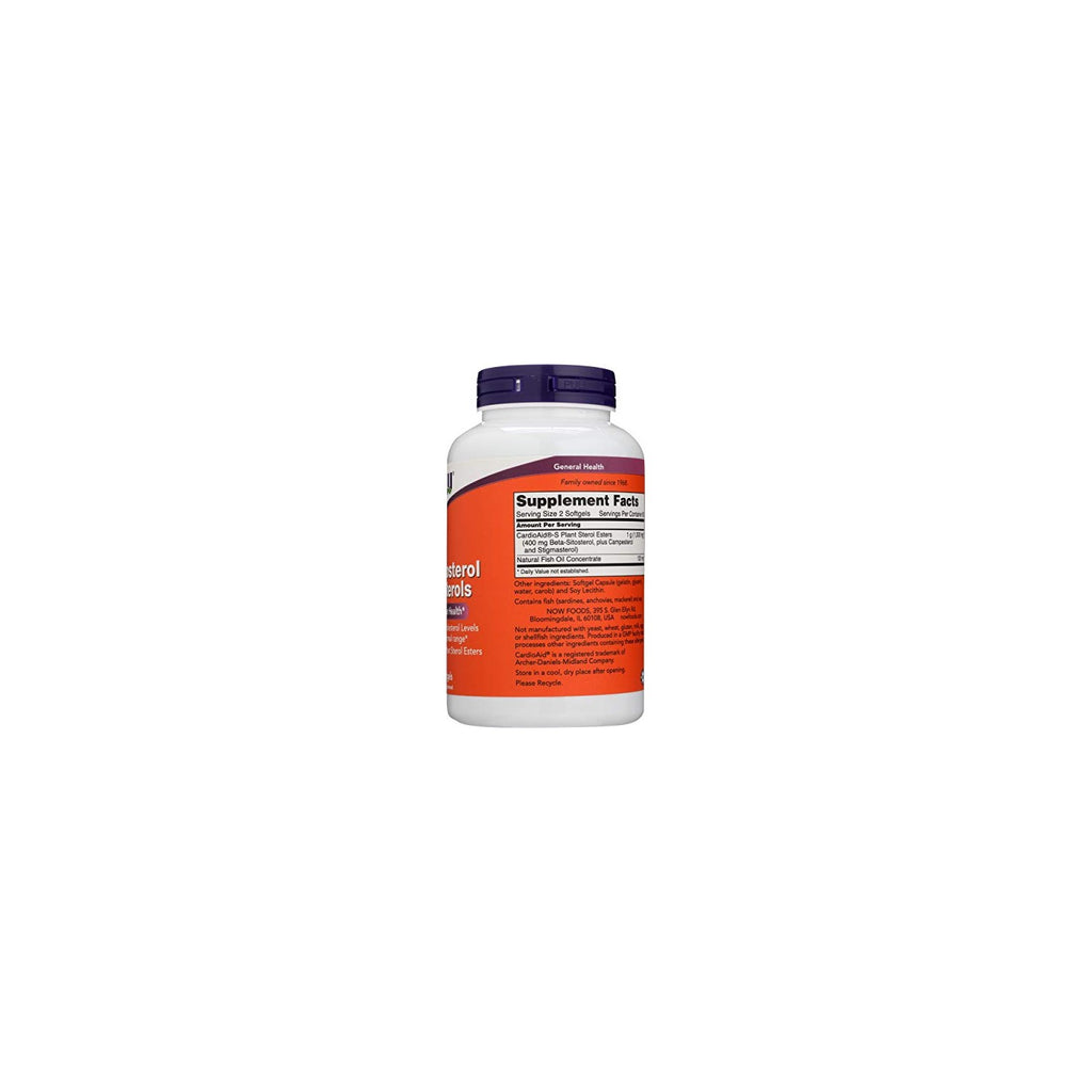 Buy now NOW FOODS SPO Beta-Sitosterol Plant Sterols with Fish Oil, 180 Count at indiglob india