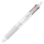 Pilot Frixion Ball Knock 4-Color Gel Ink Multi-Pen, White (LKFB-80EF-W)