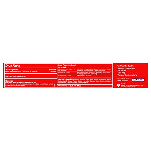 Buy now Colgate Baking Soda and Peroxide Whitening Bubbles Toothpaste, Brisk Mint, 8 Ounce at indiglob india