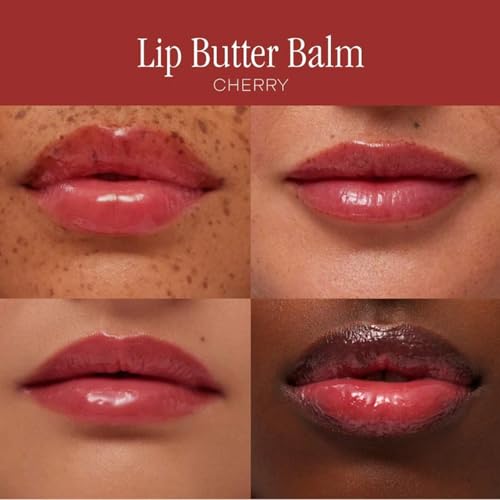 Buy now Summer Fridays Holiday Lip Butter Balm Set - Conditioning Vegan Lip Balm for Instant Moisture, Shine & Hydration - Includes Cherry, Sweet Mint & Pink Sugar (3 Count) at indiglob india