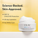 Buy now Olay Face Moisturizer Complete All Day UV Moisture Cream with Sunscreen SPF 15, Normal Skin, 2 Fl Oz (Pack of 3) at indiglob india