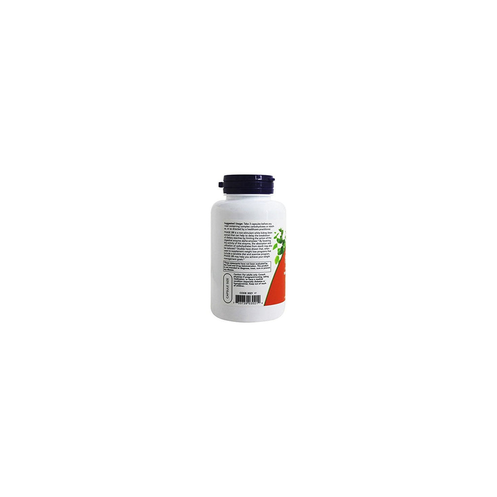 Buy now NOW Foods, Phase 2 Starch Neutralizer, 500 mg, 120 Veg Capsules at indiglob india
