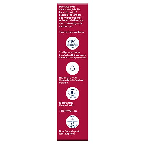 Buy now CeraVe 1% Hydrocortisone Anti-Itch Cream, Fragrance-Free Relief for Eczema-Prone & Dry Skin, 1 Ounce at indiglob india