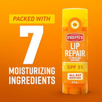 Buy now O'Keeffe's Lip Repair SPF 35 Lip Balm - Stick (3 Pack) - Sun-Safe Moisturizer for Extremely Cracked, Dry Lips at indiglob india