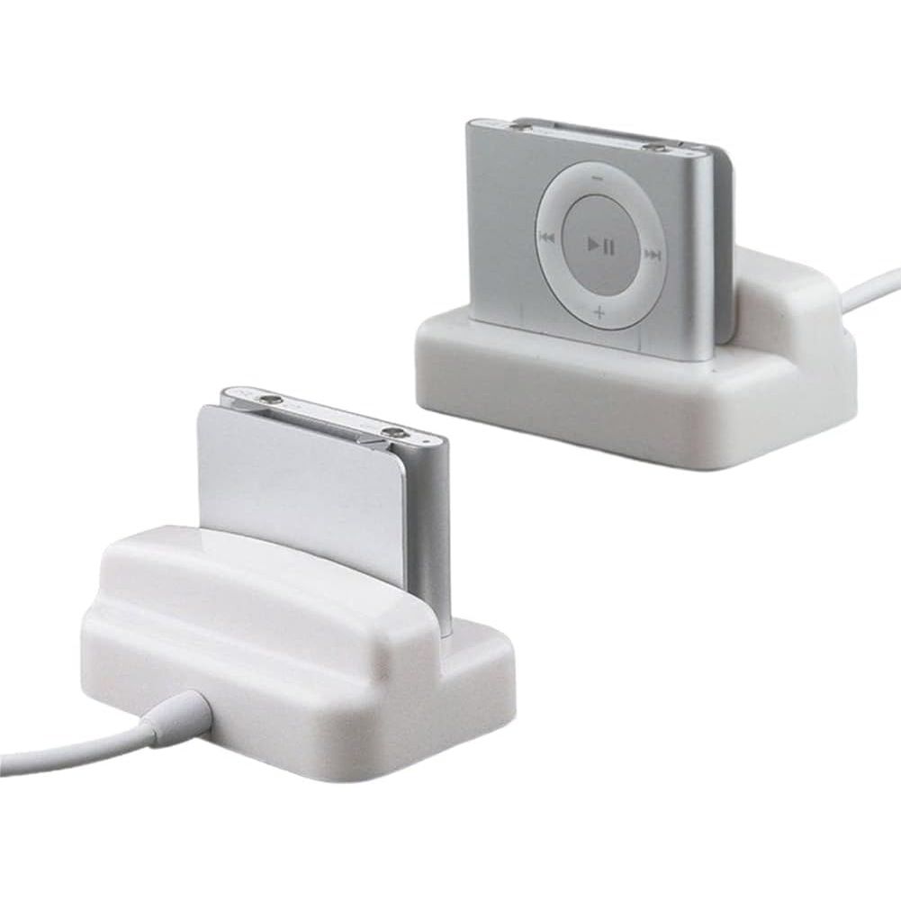 Buy now USB Hotsync & Charging Dock Cradle desktop Charger for Apple IPOD Shuffle 2nd Generation MP3 Player at indiglob india