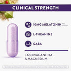 Buy now ZzzQuil Pure Zzzs Complete Sleep, Melatonin 10mg, L-Theanine, GABA, with Ashwagandha, and Magnesium, Melatonin Sleep Aid, 100 Count at indiglob india