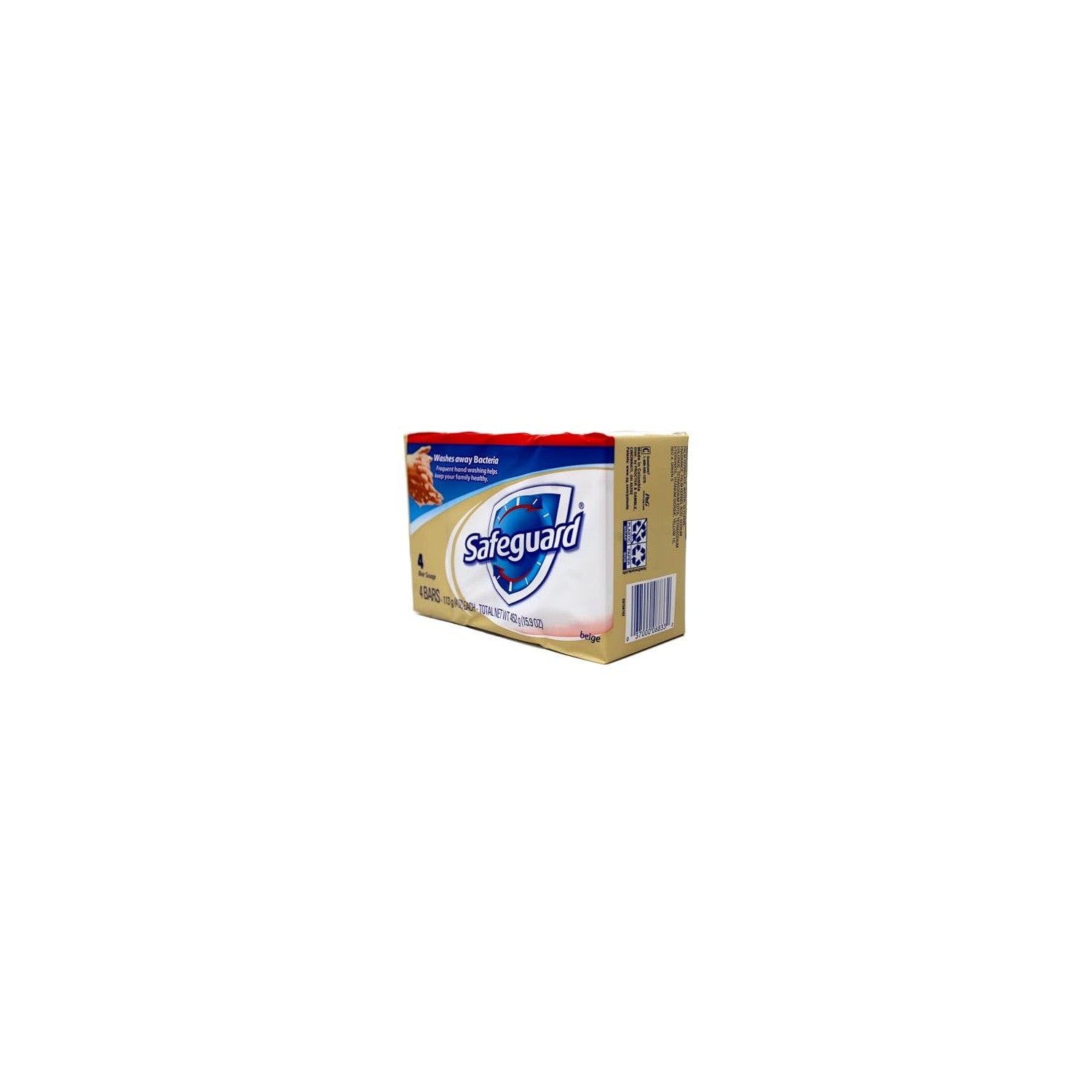 Buy now Safeguard Antibacterial Hand Bar Soap 4 Oz, 4 Bars Each, Pack of 8, (32 Total Bars) at indiglob india
