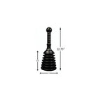 Buy now Master Plunger MPS4 Sink & Drain Plunger for Kitchen Sinks, Bathroom Sinks, Showers, and Bathtubs. Small and Strong Design with Large Bellows Commercial & Residential Use, Black at indiglob india