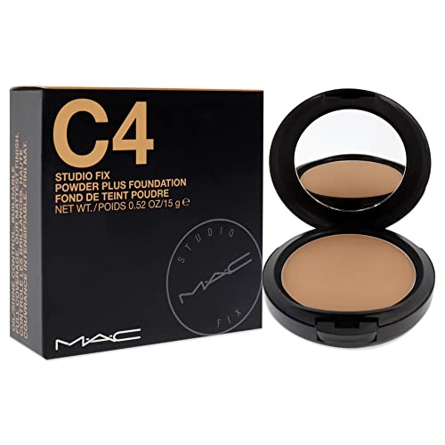 Buy now MAC Studio Fix Powder Plus Foundation C4, Multi, 0.52 Ounce (JL69060225) at indiglob india