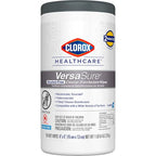 Buy now CLOROX Healthcare VersaSure Cleaner Disinfectant Wipes, 6" x 5", 150 Count Canister (Package May Vary) at indiglob india