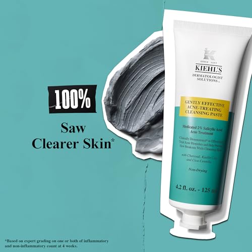 Buy now Kiehlâ€™s Acne-Treating Cleansing Paste, with Salicylic Acid, Multi-Use Product for Cleanser, Spot Treatment, and Face Mask, Non-Drying for All Skin Types, 4.2 Fl. Oz at indiglob india
