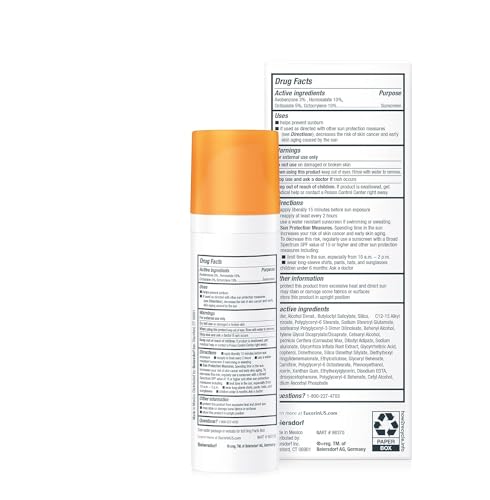 Buy now Eucerin Sun Age Defense SPF 50 Face Sunscreen Lotion with Hyaluronic Acid, Hypoallergenic, Non-Comedogenic Sunscreen SPF 50 Free of Fragrance, Oxybenzone and Octinoxate, 2.5 Fl Oz Bottle at indiglob india