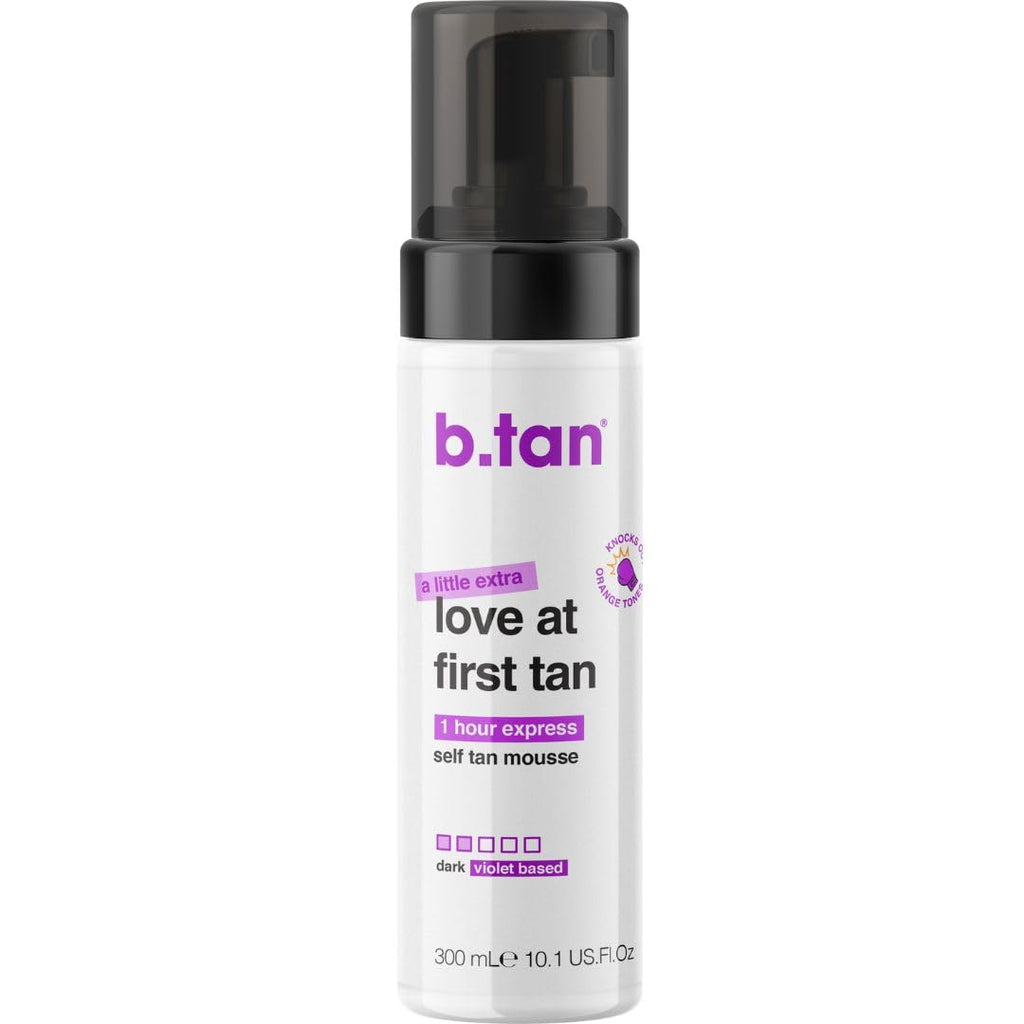 Buy now b.tan Dark Self Tanner Mousse | Get Tanned - Best, 1 Hour Express Sunless Tanning Foam, No Fake Tan Smell, Ultra Dark Bronzing Glow, Face & Body, Vegan, Cruelty Free, 6.7 Fl Oz at indiglob india