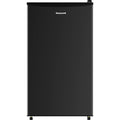 Buy now Honeywell Compact Refrigerator 3.3 Cu Ft Mini Fridge with Freezer, Single Door, Low noise, Removable Shelves, for Bedroom, Office, Dorm with Adjustable Temperature Settings, Black at indiglob india