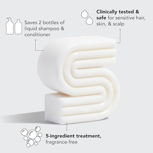 Buy now Kitsch 2-in-1 Shampoo Bar and Body Wash - Ultra Sensitive, Vegan & Natural, 5-Ingredient Formula Bar Soap for Hair & Body - Scent-Free, Paraben-Free - For Sensitive Scalp & Skin - 3.2 oz at indiglob india