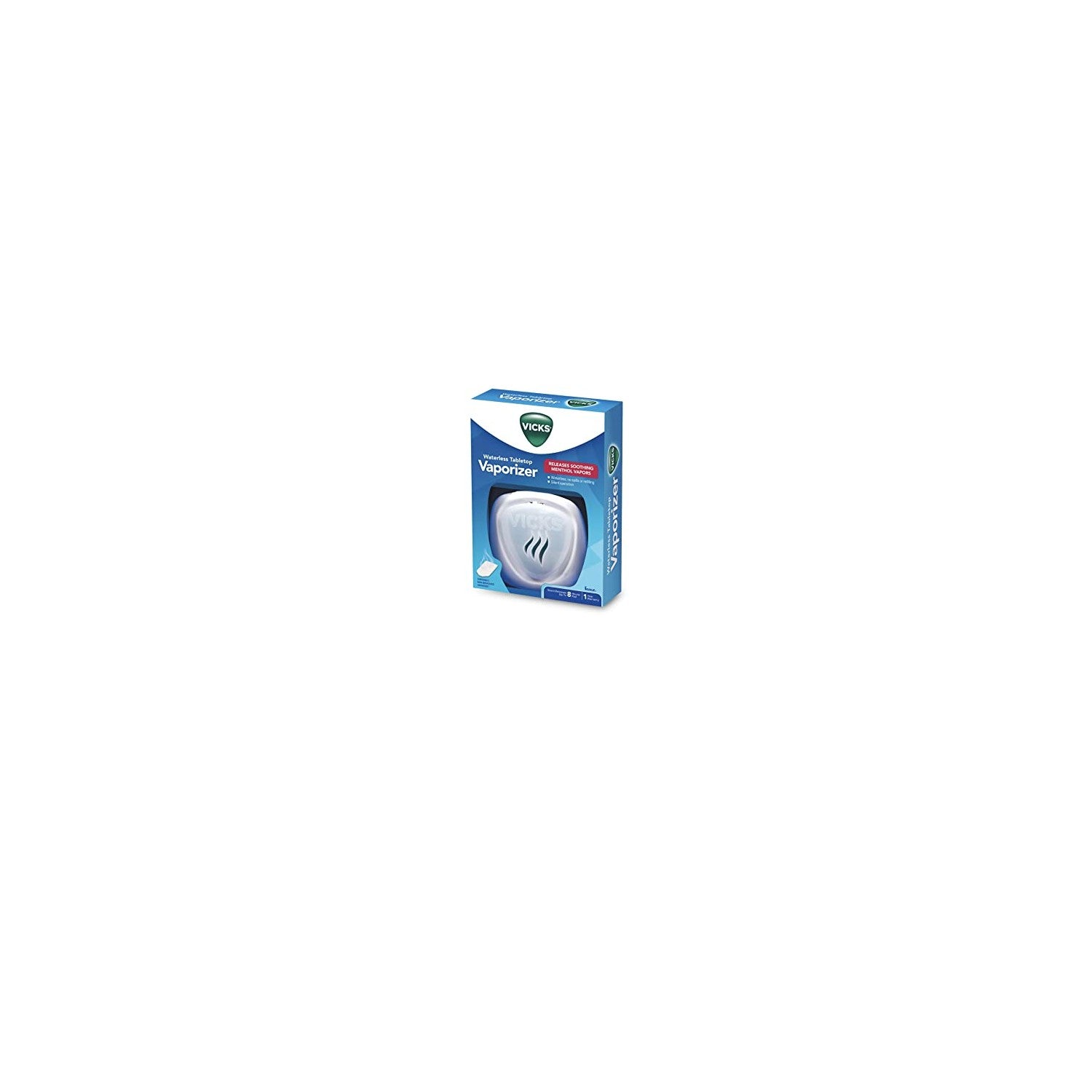 Buy now Vicks Waterless Menthol Vaporizer for Adults, 5 Pads at indiglob india