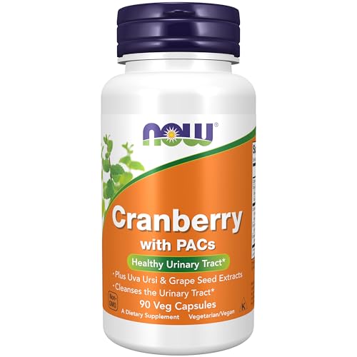 Buy now NOW Supplements, Cranberry with PACs, plus Uva Ursi and Grape Seed Extracts 90 Veg Capsules at indiglob india