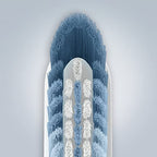 Buy now Oral-B Clic Toothbrush replacement heads, 2 count toothbrushes, white refill brush heads at indiglob india