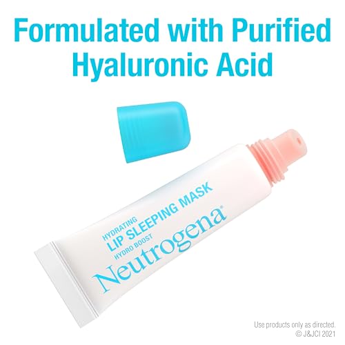 Buy now Neutrogena Hydro Boost Hydrating Lip Sleeping Mask with Hyaluronic Acid, Clear Overnight and Daily Moisturizing Treatment for Very Dry Lips, Fragrance Free Squeeze Tube Lip Balm, 0.35 oz at indiglob india