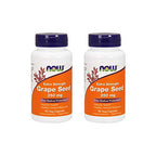 Buy now NOW Foods Grape Seed Extract 250mg, 90 Vcaps - (Pack of 2) at indiglob india
