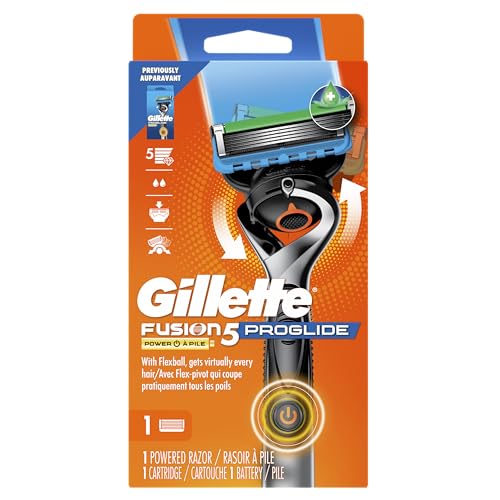 Buy now Gillette ProGlide Power Razor for Men, 1 Gillette Power Razor Handle + 1 Blade Refill at indiglob india