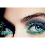 Buy now Maydear Dark Green Waterproof Long Lasting Smudgeproof Mascara for Women's Eye Makeup at indiglob india