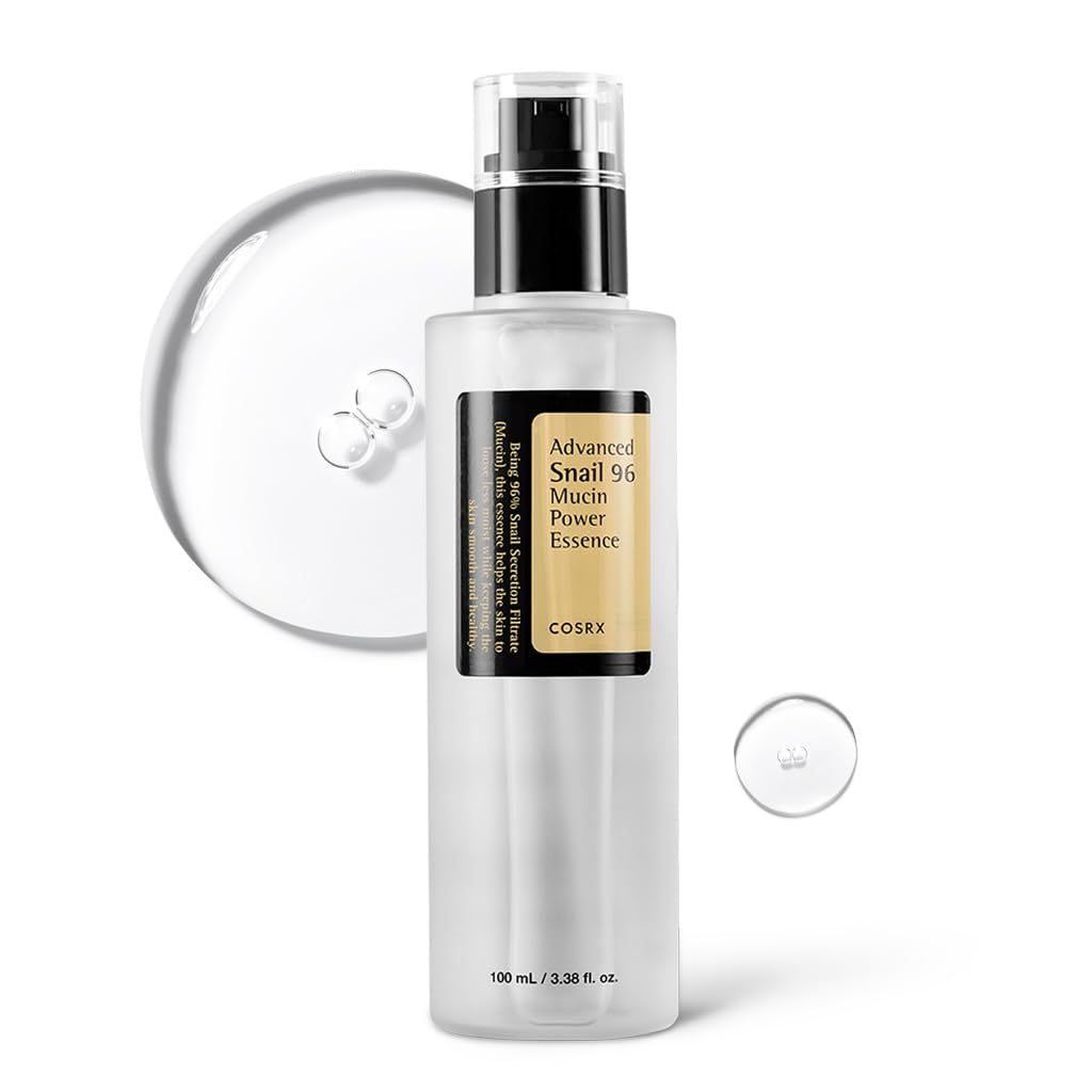 COSRX Snail Mucin 96% Repairing Serum for Sooothing & Hydrating 3.38 oz. | Snail Secretion Filtrate for Dull Skin & Fine Lines, Korean Skin Care