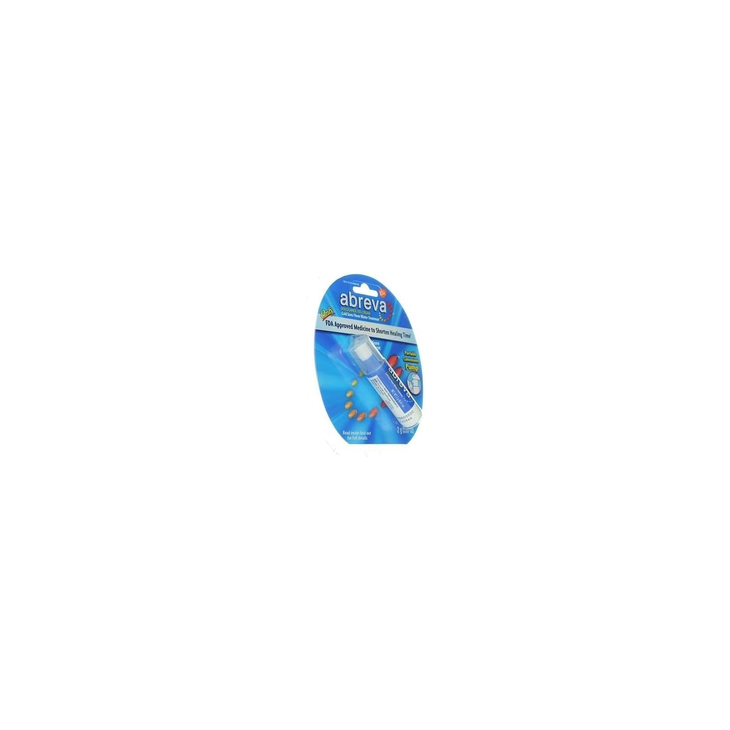 Buy now Abreva 2grm Pump Size 1ct Abreva Cold Sore Treatment at indiglob india