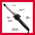Buy now Revlon Perfect Heat Triple Ceramic Curling Iron | For Silky Smooth Tight Curls (3/4 in) at indiglob india
