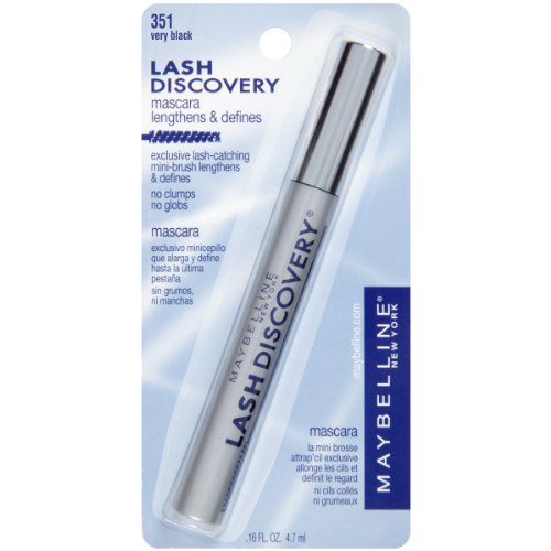 Buy now Maybelline New York Lash Discovery Washable Mascara, Very Black, 0.16 Fluid Ounce at indiglob india