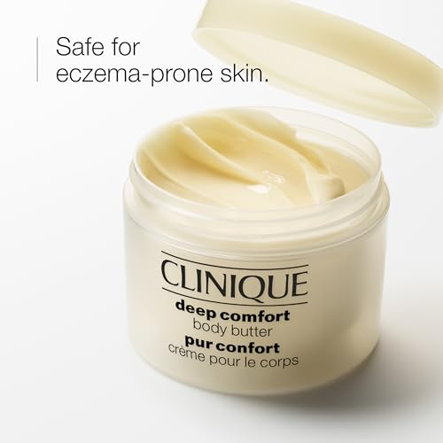 Buy now Clinique Deep Comfort Body Butter With Hyaluronic Acid, Shea Butter + Glycerin | Safe for Eczema-Prone Skin, 6.7 Fl Oz at indiglob india