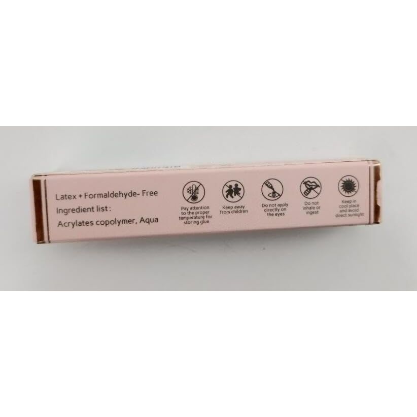Buy now EMEDA Eyelash Glue for False Lashes Super Strong Hold Long Lasting 24H Waterproof Latex Free Best Lash Glue Eyes Strip White Clear Adhesive 5ml 0.17oz at indiglob india