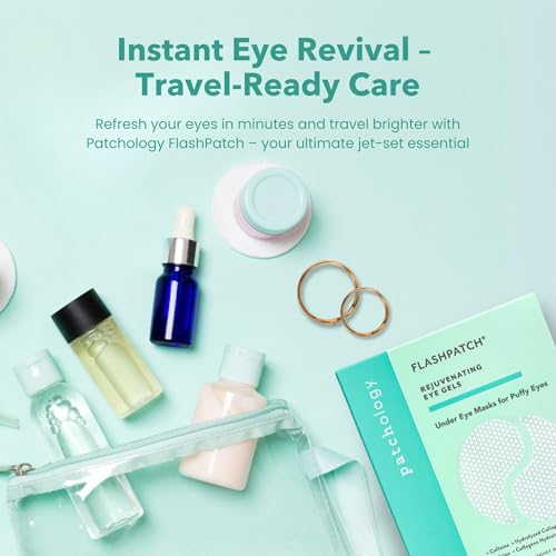 Buy now Patchology Under Eye Gel Patches – Natural Eye Masks for Puffy Eyes, Dark Circles & Eye Bags, Soothing Skincare Treatment for All Skin Types, Beauty & Personal Care Essentials (5 Pairs) at indiglob india