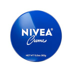 Buy now NIVEA Creme Body, Face and Hand Moisturizing Cream for All Skin Types, Rich Body Moisturizer with Provitamin B5, 13.5 Oz Tin at indiglob india