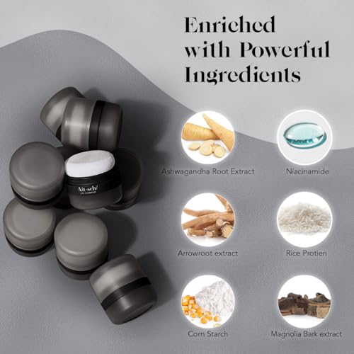 Buy now Kitsch Dry Shampoo Powder for Women & Men Dry Shampoo for Dark Hair w/Rice Protein - Unscented, Volumizing, No White Cast, Non Toxic, Non Aerosol, Organic | Ideal Gifts for Women, Travel Size - 8g at indiglob india