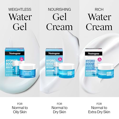 Buy now Neutrogena Hydro Boost Water Gel, Hyaluronic Acid Facial Moisturizer for Normal to Oily Skin, Hydrating Face Moisturizer, 1.7 fl. oz + Trial Size Hydro Boost Facial Cleanser, 0.5 fl. oz at indiglob india