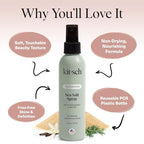 Buy now Kitsch Sea Salt Spray for Men and Women | Hair Spray with Rosemary, Biotin, Magnesium â€“ Hair Texturizer for Natural Curls and Beach Waves | Ideal Gifts for Women, 177 mL at indiglob india