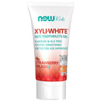 Buy now NOW Foods Solutions, XyliwhiteÆ’?â€º Toothpaste Gel for Kids, Strawberry Splash Flavor, Kid Approved! 3-Ounce, packaging may vary at indiglob india