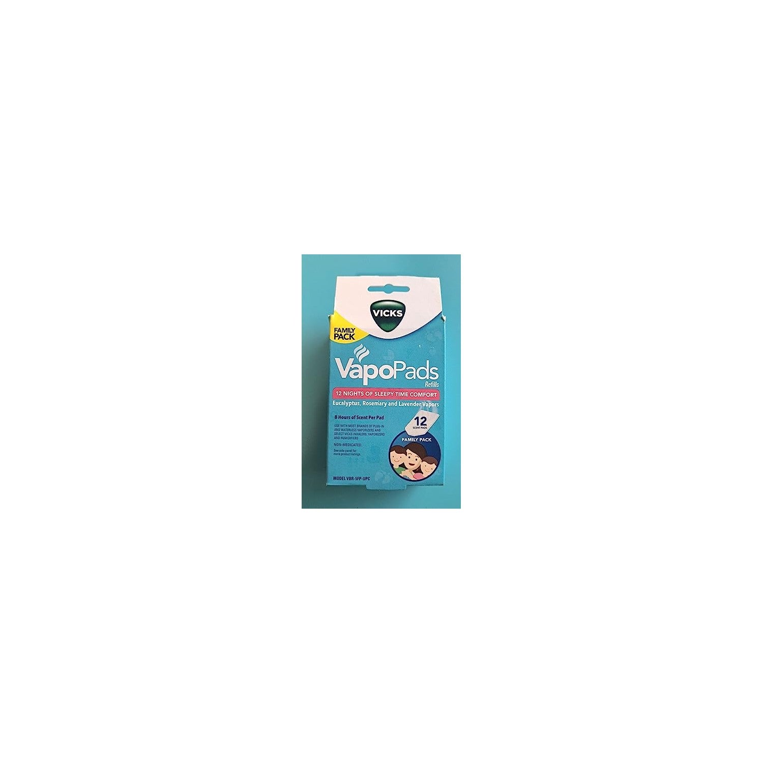 Buy now Vicks VapoPads Refill Scent Pads, Family Pack, 12 Count at indiglob india