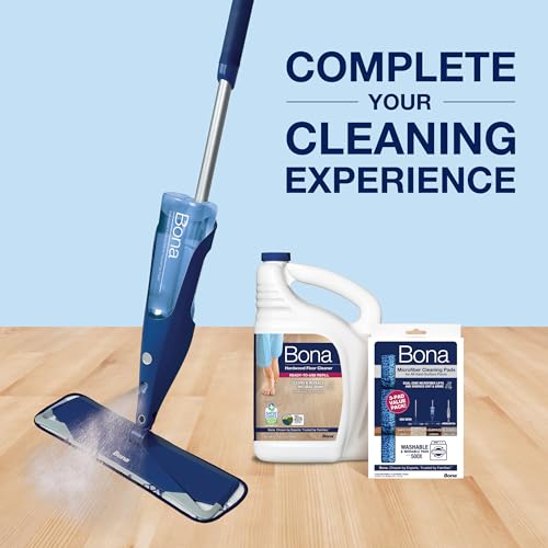 Buy now Bona Hardwood Floor Cleaner Concentrate, Cedar Wood Scent, 1 fl oz, Pack of 4 (Makes 128 fl oz) - Residue-Free Floor Cleaning Concentrate Spray Mop and Spray Bottle Refill - For Wood Floors at indiglob india